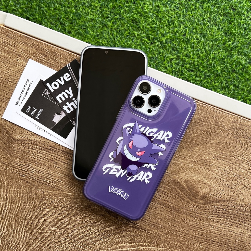 Ốp Điện Thoại tpu Gengar Mềm Hoạt Hình Cho Iphone 7plus / 8plus x / xs xsmax 11 11promax 12 12pro 12promax 13 13pro 13promax 12mini 13mini