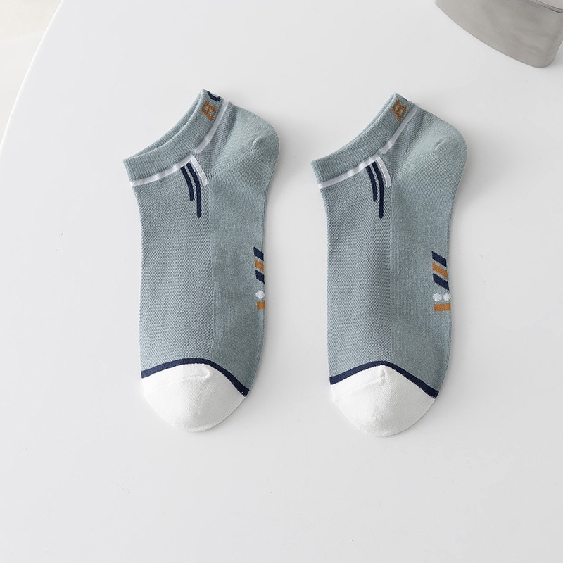 Vớ Cotton Cổ Thấp Thời Trang Xuân Hè Cho Nam