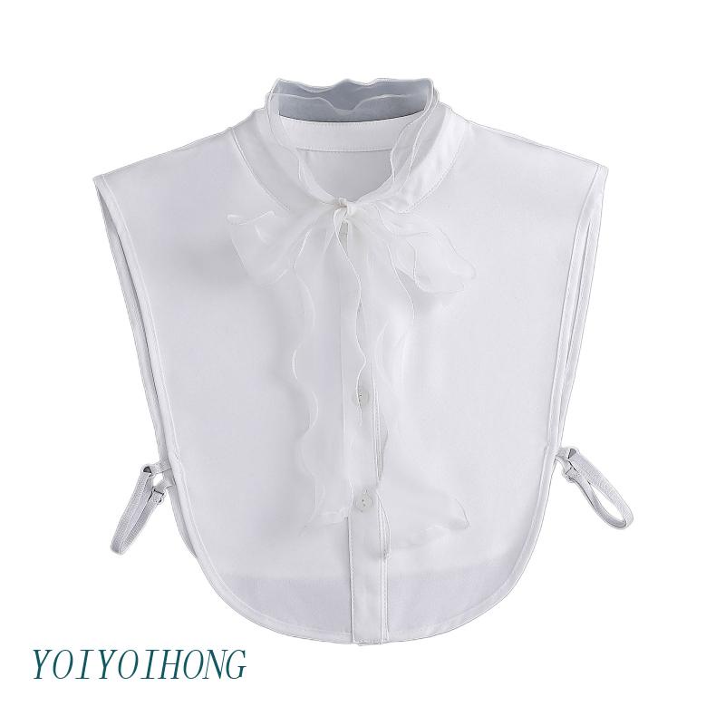 Yoi Cổ Áo Sweater Giả Cổ Áo Kiểu Hán Phục Dễ Thương Trang Trí Lừa