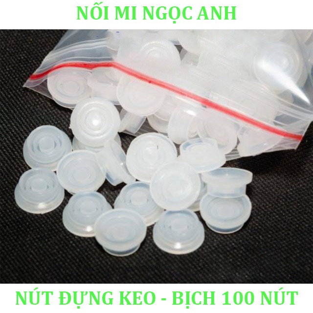 Nút đựng keo nối mi, Nút đựng keo trơn không dính