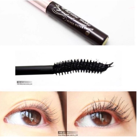 Kiss me Mascara - Chuốt Mi Kiss Me Heroine Mascara làm dài , dày và cong mi