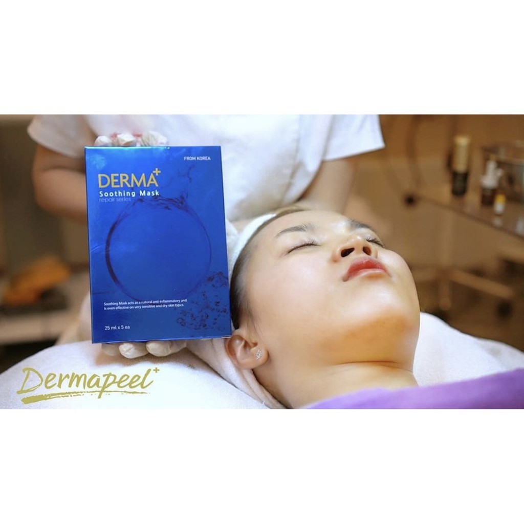 MẶT NẠ CHỈ TƠ TẰM DERMAPEEL+ – CẤP ẨM - LÀM DỊU SAU 20P SỬ DỤNG - CÔNG NGHỆ ĐỘT PHÁ MỚI 5.0