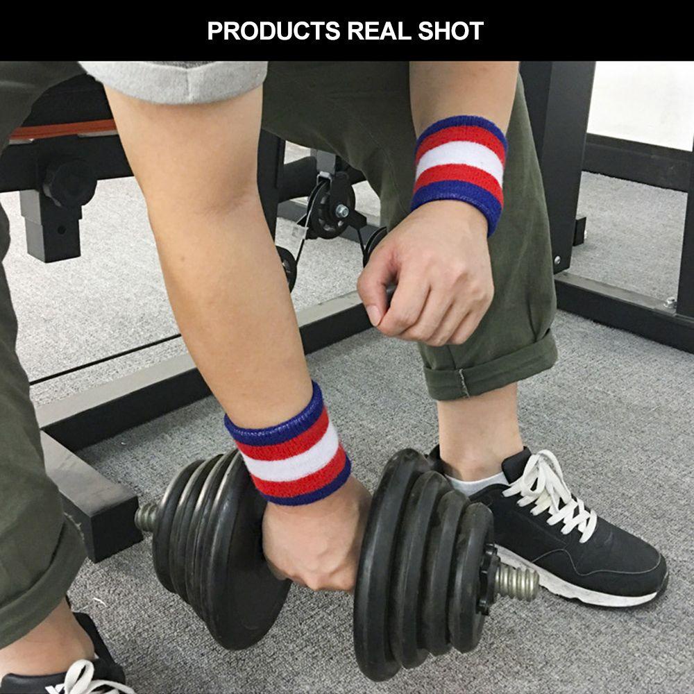 Băng Quấn Cổ Tay Chất Liệu Cotton Thấm Hút Mồ Hôi Thoáng Khí