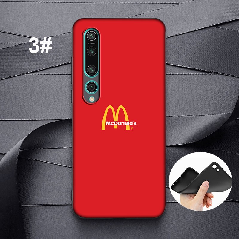 MCDONALDS Ốp Lưng Mềm Hình Donalds Cho Xiaomi Mi A1 A2 A3 Lite 5x 6x Pocophone F1 Poco X3 Nfc F2 Pro Mia1 Mia2 Mia3