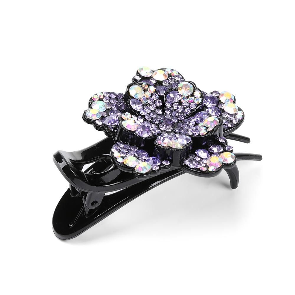 UPSTOP Kẹp tóc hình bướm &amp; hoa linh hoạt siêu bền cho nữ