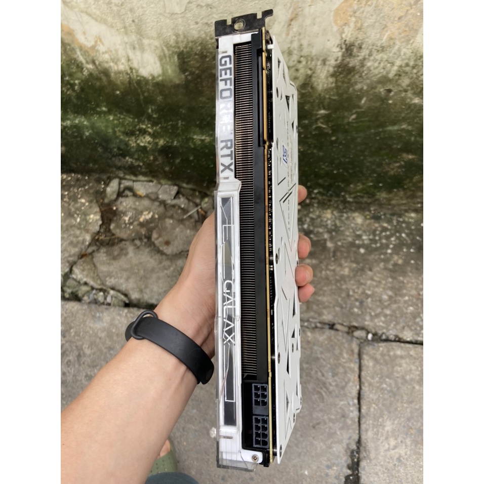 VGA chơi game GALAX RTX 2080 White 1 Click OC RGB card đồ họa gaming NVIDIA GeForce
