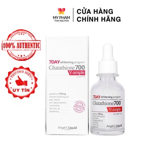 HUYẾT THANH TRẮNG DA 7DAY WHITENING PROGRAM GLUTATHIONE 700 V-AMPLE
