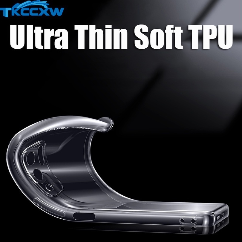 Ốp Điện Thoại TPU Dẻo Trong Suốt Siêu Mỏng Cho Vivo Y33e Y75 Y55 T1 Pro T2 T2x T1x X80 Pro+ IQOO NEO6 X Note