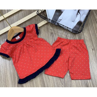 Bộ cotton xuất dư cho bé