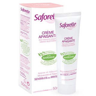 Kem Giữ Ẩm Làm Dịu Vùng Kín SAFORELLE Soothing Cream (50ml)
