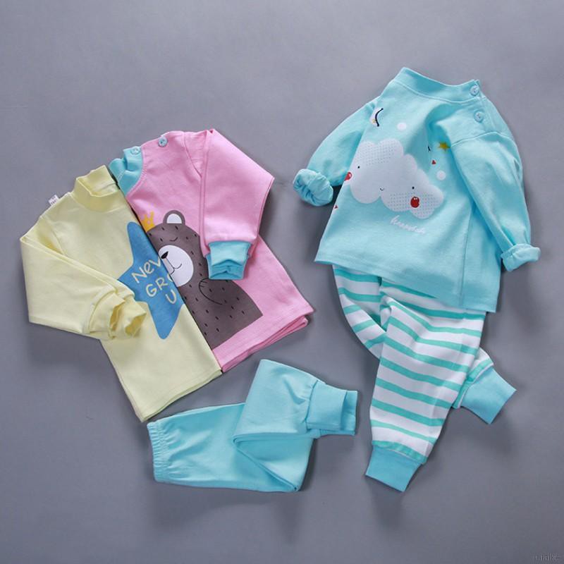 Bộ Đồ Ngủ Pijama Dài Tay Cho Bé