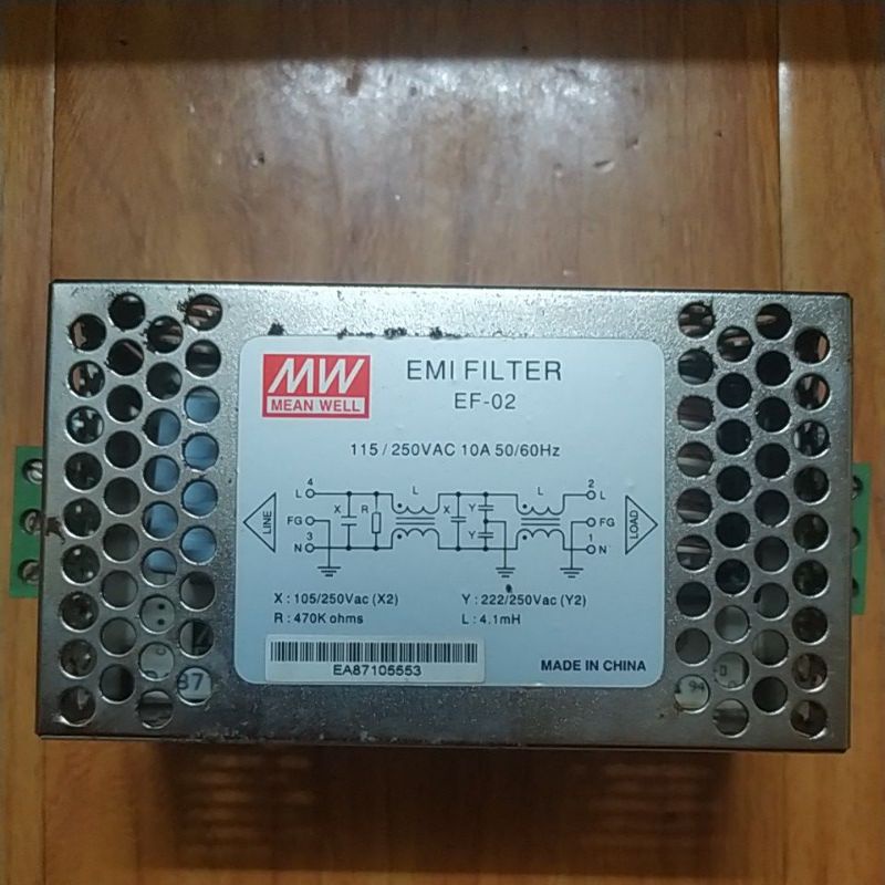 Lọc nguồn lọc nhiễu nguồn điện 250V max 5A 10A 15A 20A. Hàng cũ tháo máy.