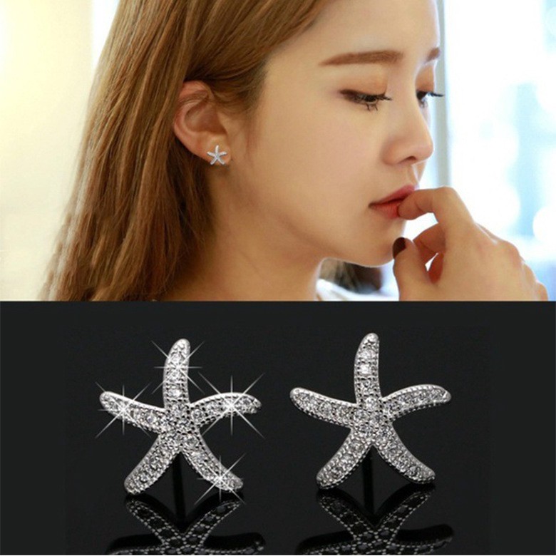 Khuyên Tai Nữ Hình Ngôi Sao Thời Trang