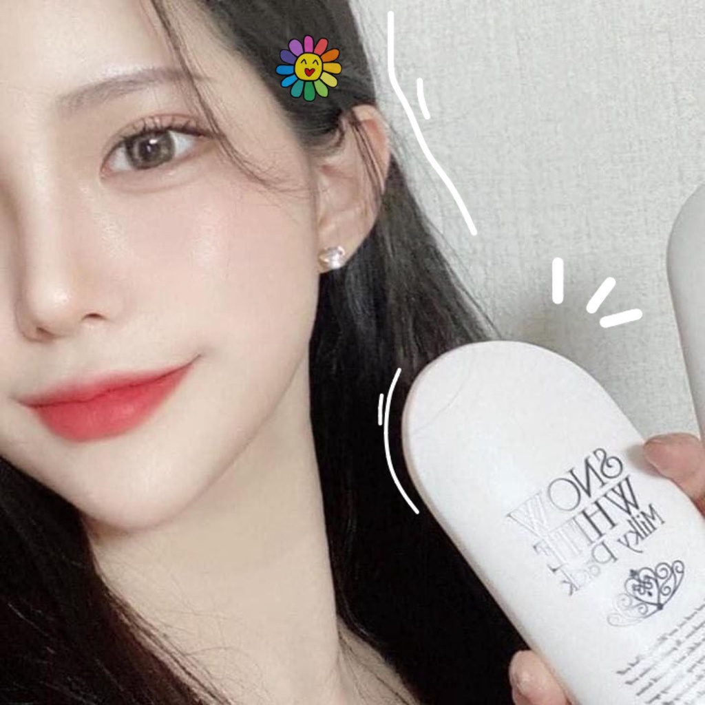 Kem Ủ Trắng Secret Key Snow White Milky Pack