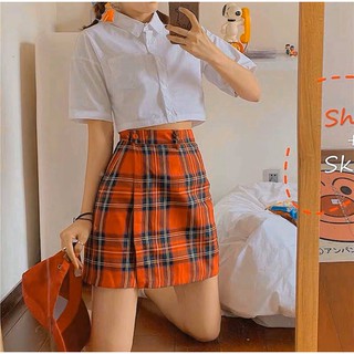 SET SƠ MI CROPTOP MIX CHÂN VÁY