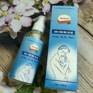 Dầu tắm hữu cơ  mẹ và bé cầu bình an