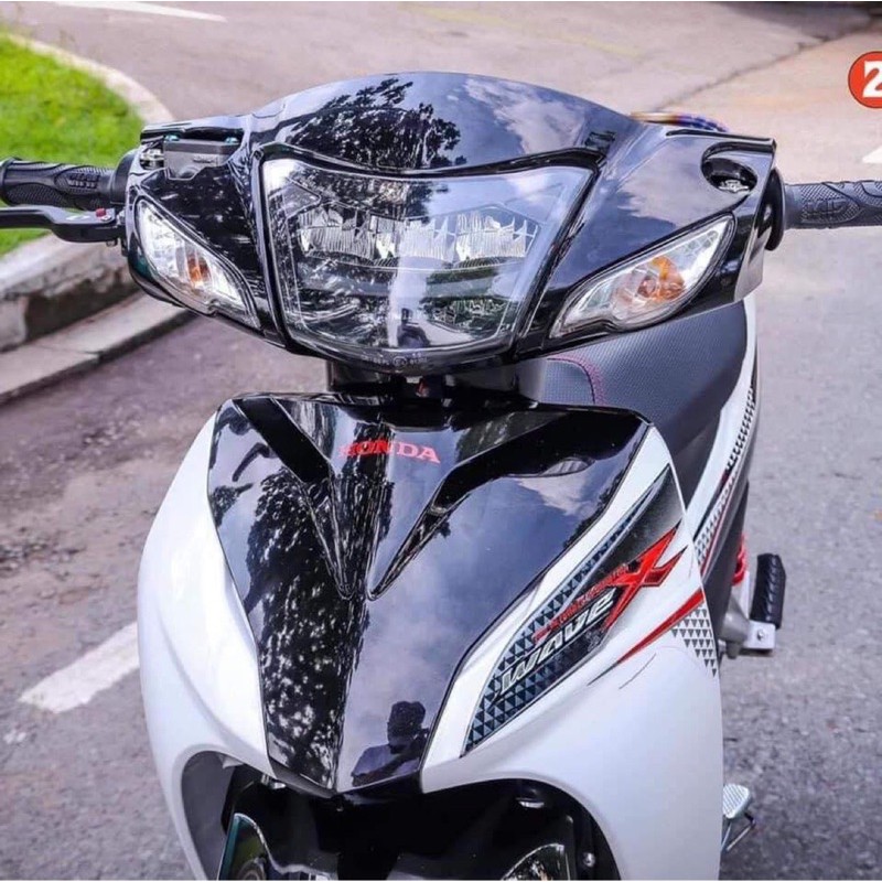 Đèn Pha zipat 2 tầng dành cho xe máy Wave A 50cc-100-110/wave rsx cũ/Wave S/Future X. Bảo hành 1 năm