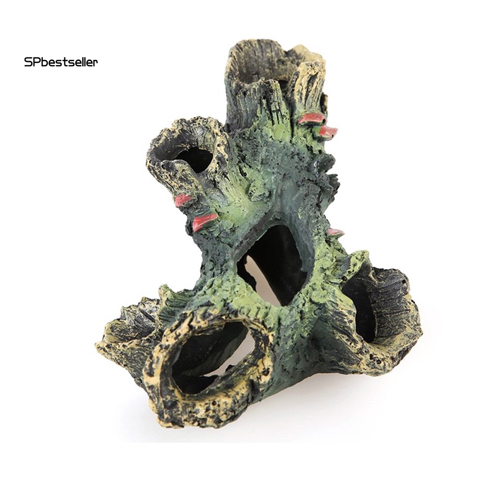 Miếng gỗ nhân tạo trang trí bể cá