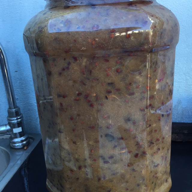 Bình 7,5 kg quả nhàu ngâm đường