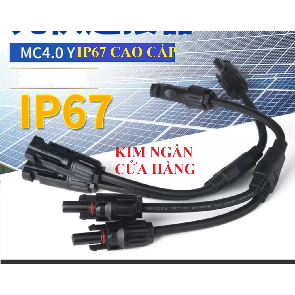 MC4 Y2 kết nối song song các tấm pin mặt trời cao cấp