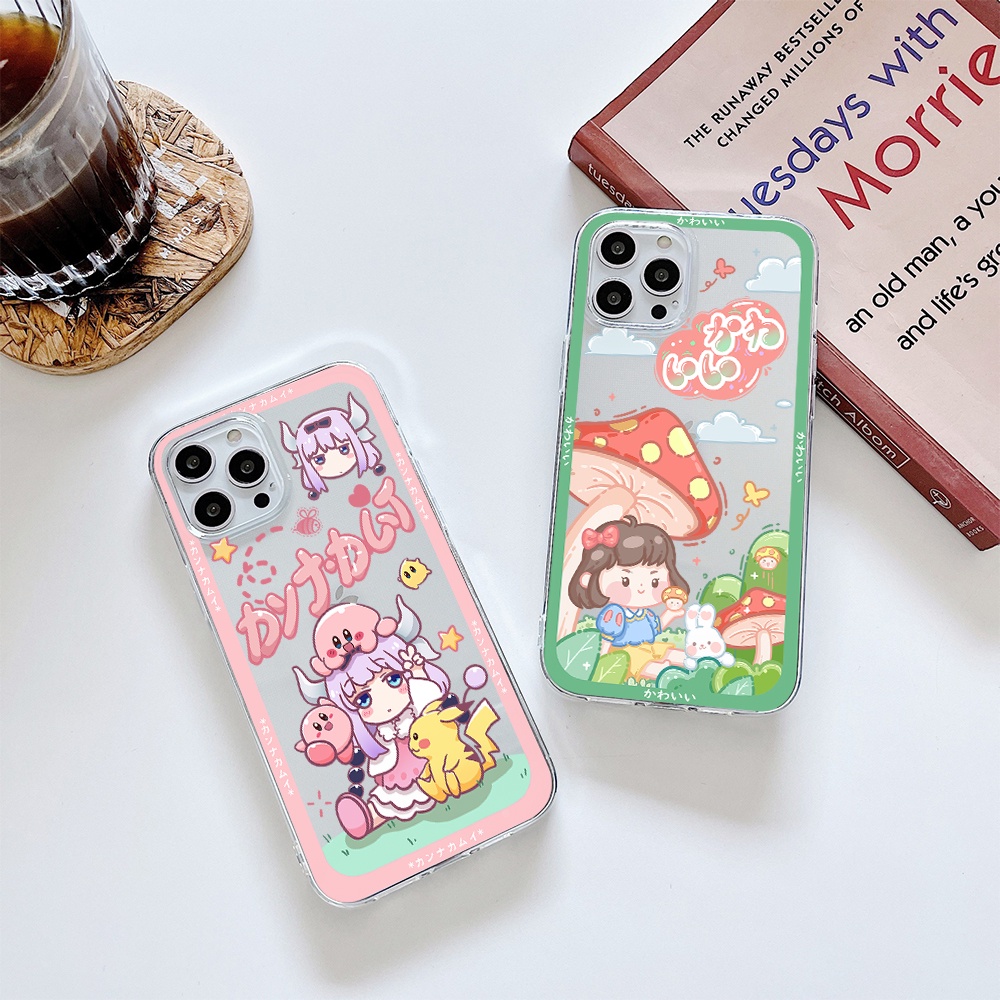 Disney Ốp Điện Thoại Tpu Mềm In Hình Pikachu Cho iPhone 11 12 13 pro max XS X XR XSMax 7 8 6 6s plus 5 4 SE 2020