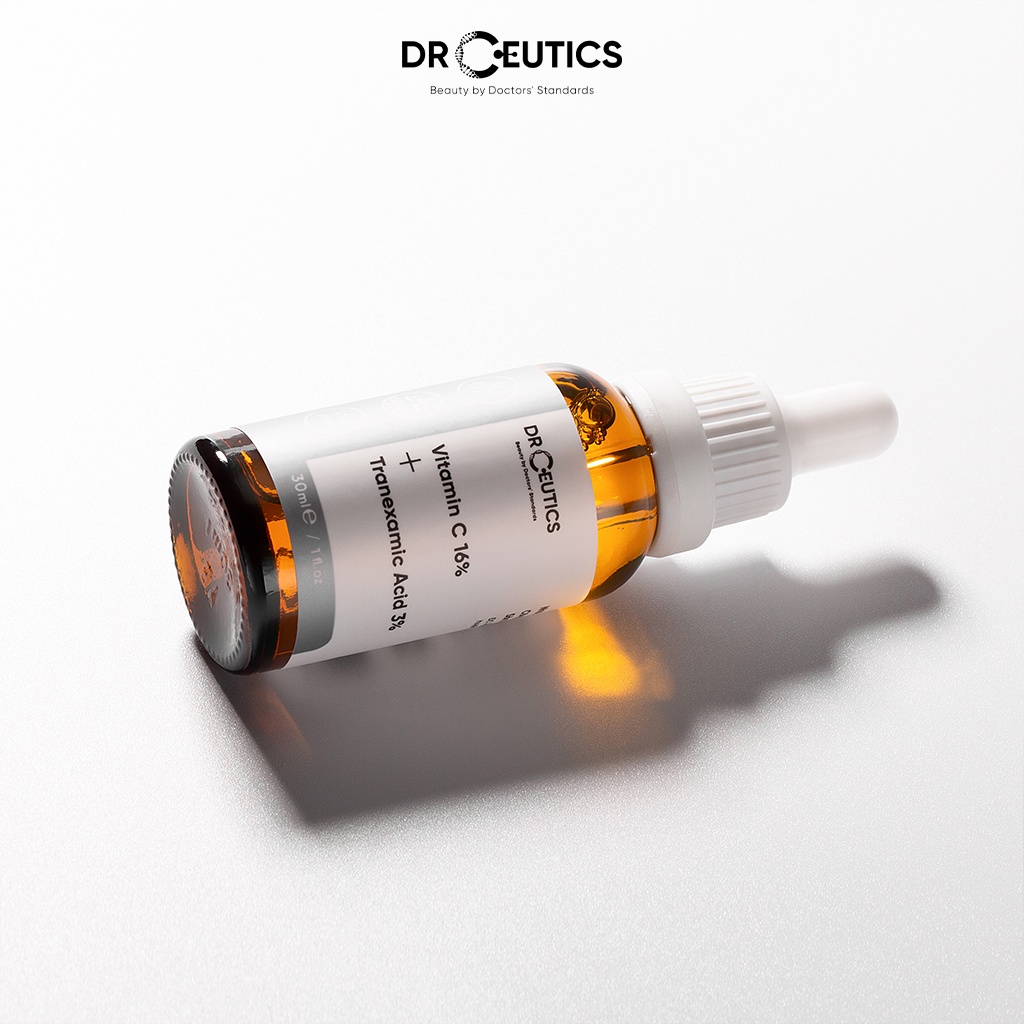 Serum Vitamin C DrCeutics 16% Và Tranexamic Acid 3% Ngăn Ngừa Lão Hóa Và Làm Sáng Da 30ml