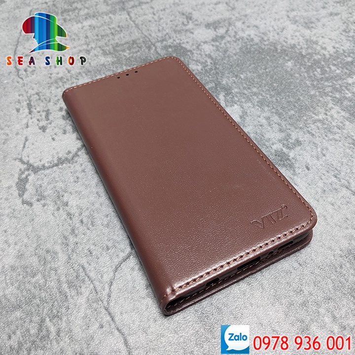 Bao da Oppo A16K Nắp gập - Ốp lưng 2 mặt có thiết kế ví cà thẻ, ngăn lớn để tien mặt - Kính full màn 9D