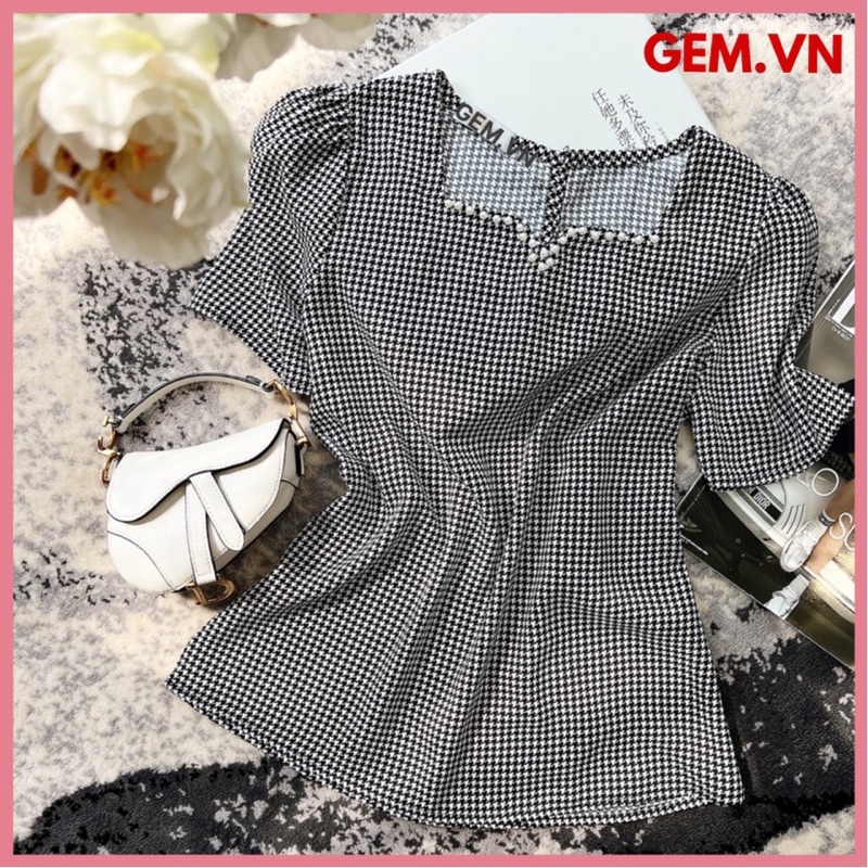 Áo công sở CÓ BIGSIZE G451 Kiểu dáng độc không đụng hàng dễ phối hợp với các loại quần hoặc chân váy thời trang