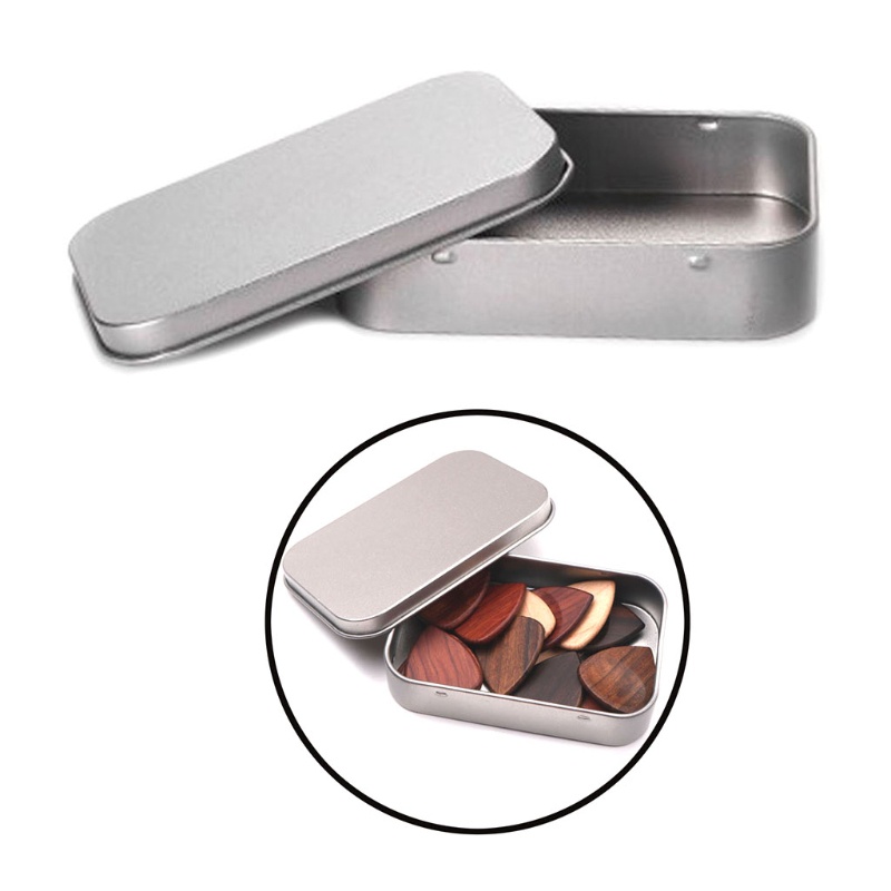 Giá Đỡ Miếng Gảy Đàn Guitar Bằng Kim Loại Hình Tròn / Chữ Nhật Tiện Dụng