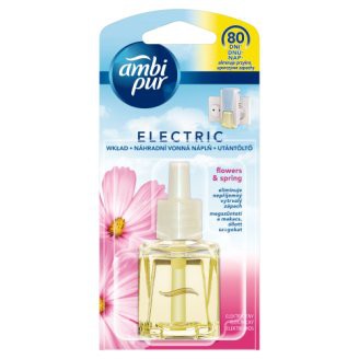 Chai tinh dầu cắm điện Ambi Pur ABP0309 Flowers &amp; Spring 20 ml (Hương hoa sen)