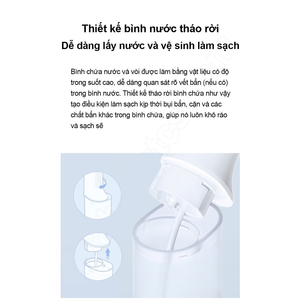 Tăm nước vệ sinh răng miệng Xiaomi Mijia MEO701, Dụng cụ vệ sinh răng miệng chính hãng - Bảo hành chính hãng