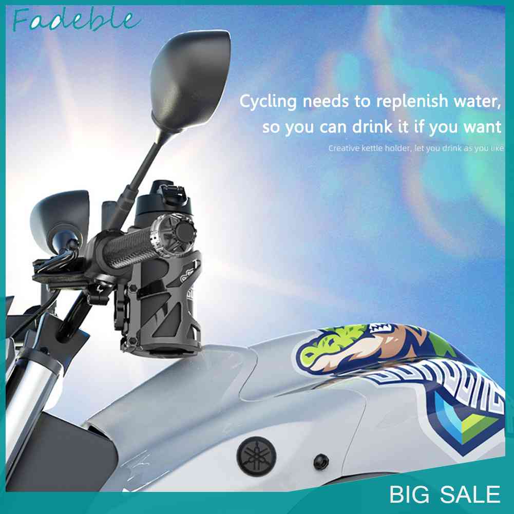 Giá Đỡ Chai Nước Gắn Xe Đạp/Xe Máy Bằng Abs Tiện Dụng