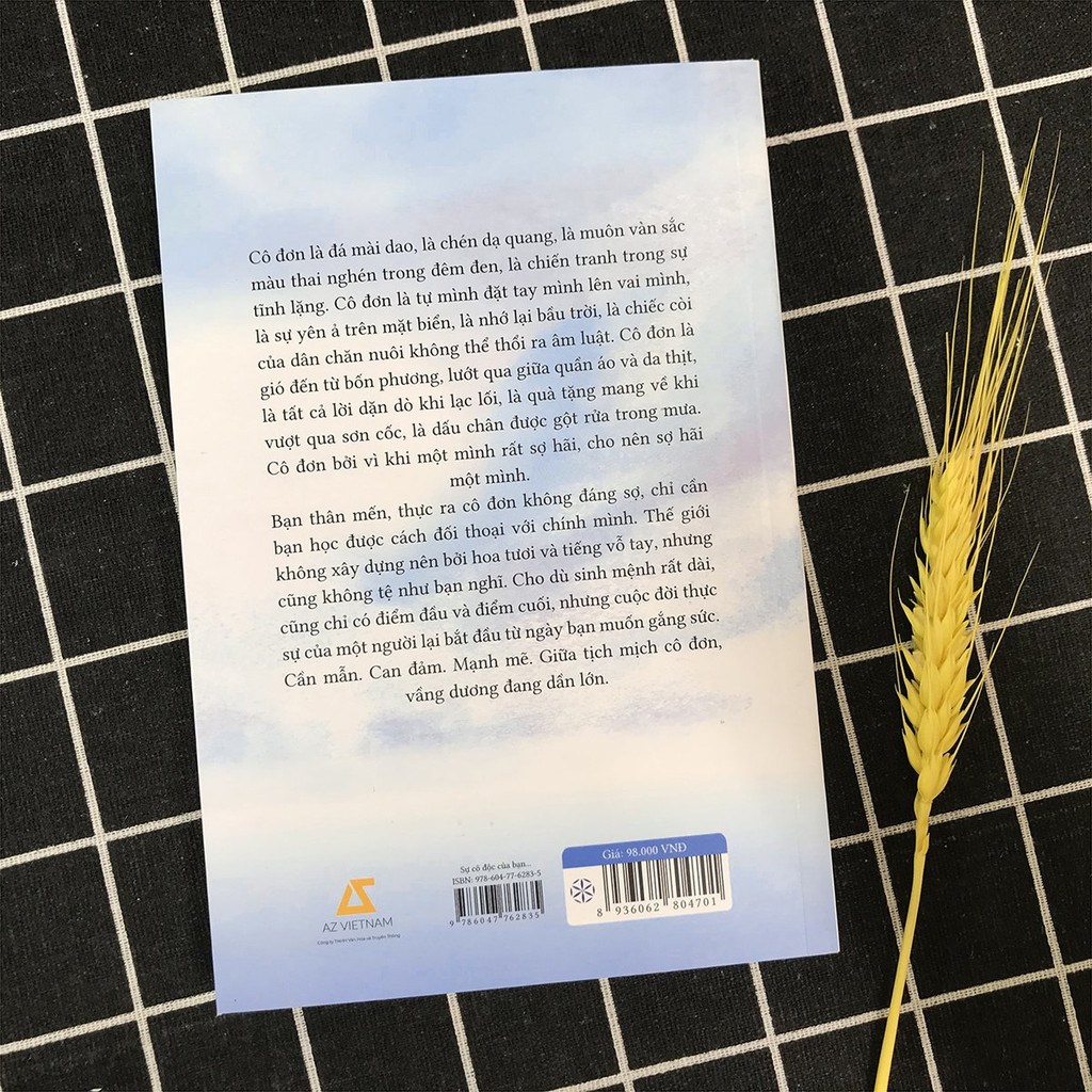 Sách - Sự Cô Độc Của Bạn - Thất Bại Mà Vinh Quang
