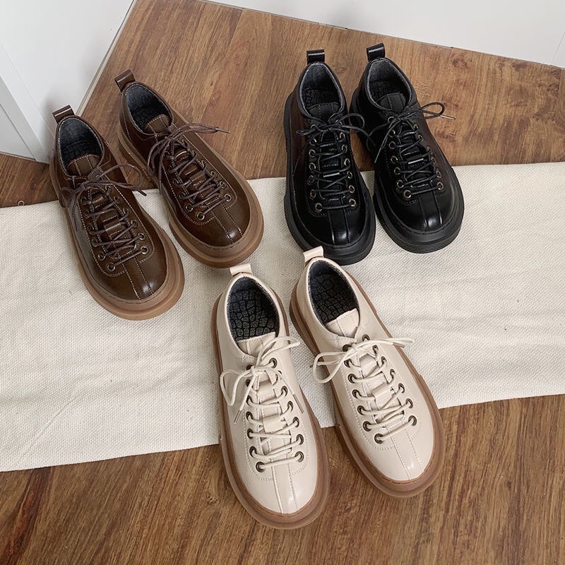 Giày Da Nữ Phong Cách Hàn Quốc G15