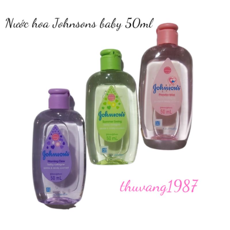 Nước hoa Johnson’s baby nhẹ dịu cho bé 50ml