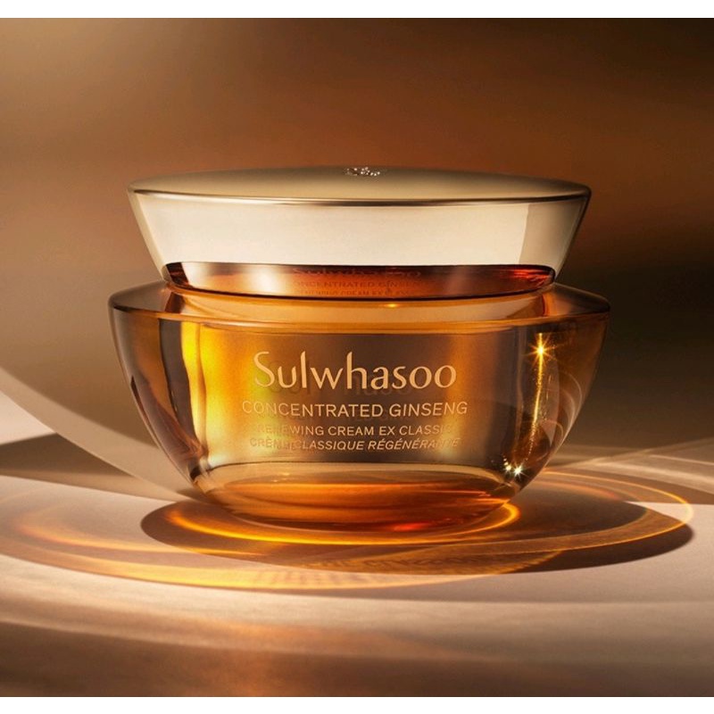 Kem trắng da chống nhăn từ nhân sâm cô đặc Sulwhasoo Concentrated Ginseng Renewing Cream ex 5ml