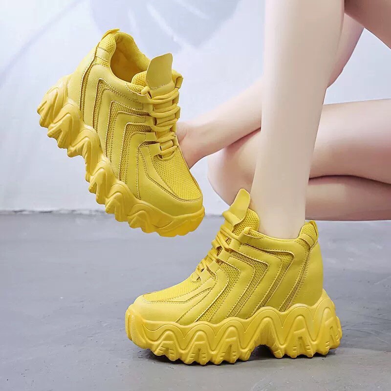 GIẦY ĐẾ ĐỘN NÂNG CHIỀU CAO 10 CM HÀNG CAO CẤP ( ORDER) + Video Thật Shop