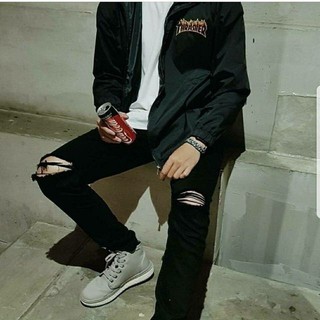 JACKET DÙ 2 LỚP THRASHER LỬA