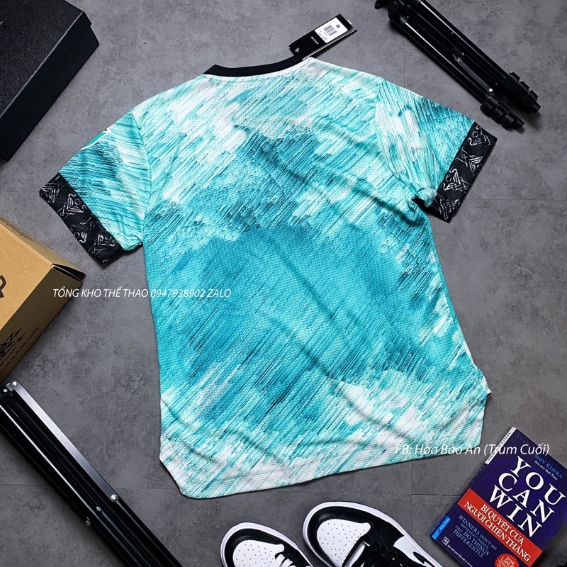 Bộ quần áo đá banh CLB Miami màu xanh hàng cao cấp Thái 2022