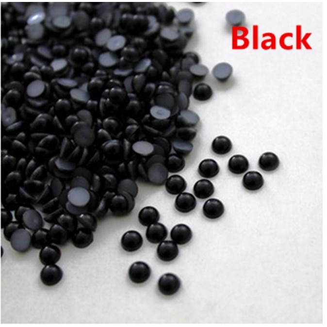 Set 100/ 50 hạt acrylic 8mm / 10mm dùng làm đồ trang sức thủ công tiện dụng