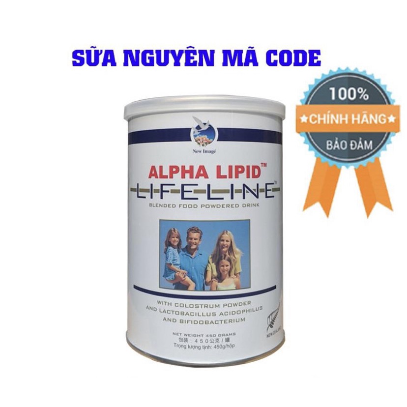 Sữa Non Alpha Lipid 450g Nguyên Mã Code Chính Hãng New Zealand