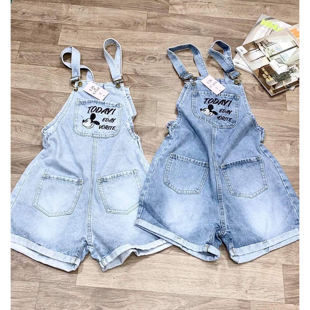 quần yếm jeans 89k