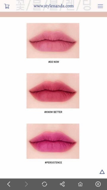 SẴN SON 3CE VELVET TINT | BigBuy360 - bigbuy360.vn