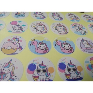 🔥SET 30 HÌNH DÁN STICKERS - UNICORN 🔥