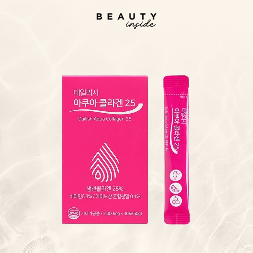 데일리시 Collagen thuỷ phân chiết xuất cá dạng bột DAILISH Aqua Collagen