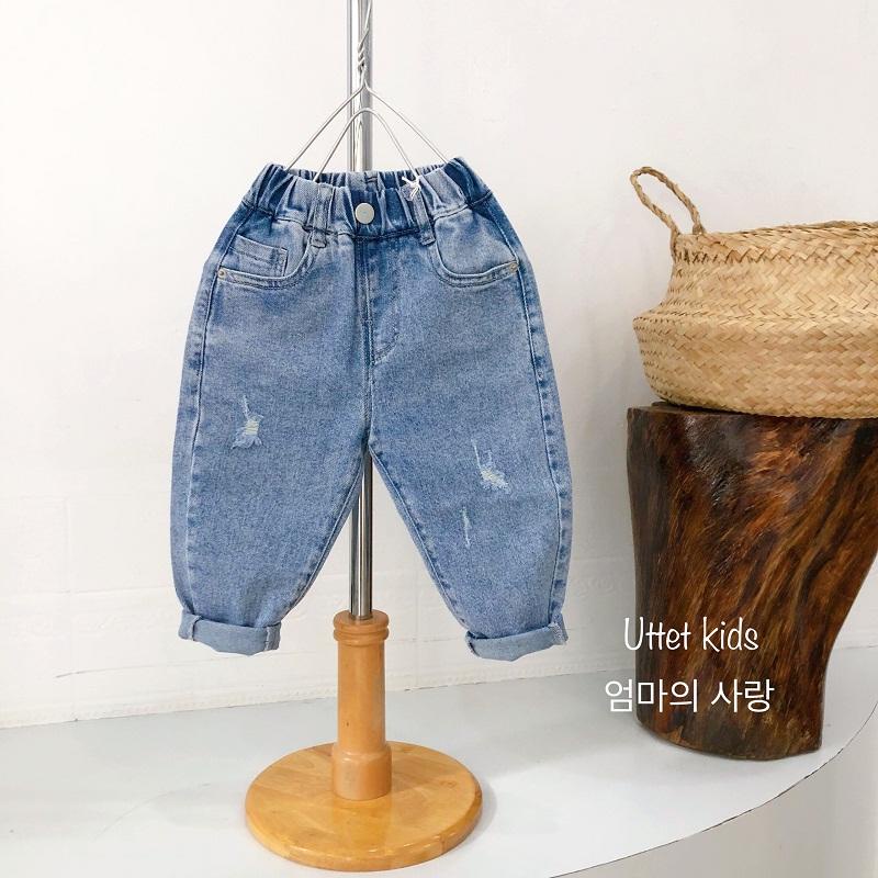 QUẦN JEAN MỀM VÀ CO GIÃN NHẸ CHO BÉ GÁI VÀ BÉ TRAI PHONG CÁCH HÀN QUỐC 827