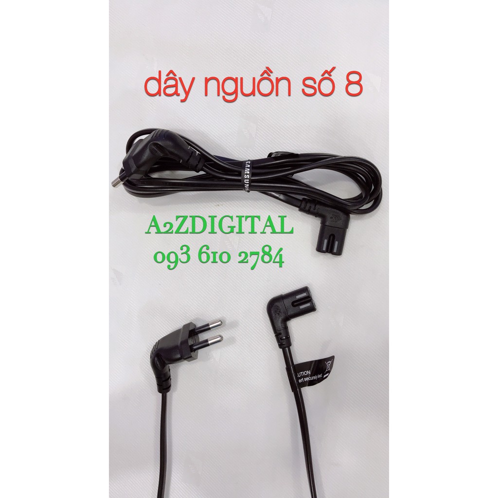 DÂY NGUỒN ĐẦU SỐ 8 LOẠI TỐT DÙNG ĐƯỢC CHO CÁC LOẠI LOA-MÁY TÍNH-ADAPTER...