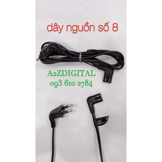 DÂY NGUỒN ĐẦU SỐ 8 LOẠI TỐT DÙNG ĐƯỢC CHO CÁC LOẠI LOA-MÁY TÍNH-ADAPTER...