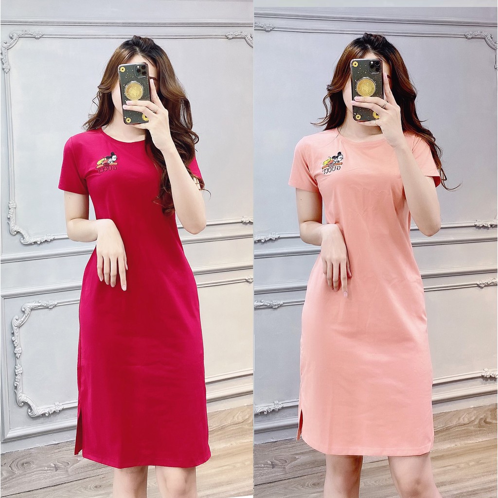 Đầm suông nữ caro dáng dài form suông đuôi cá nhẹ nhàng | BigBuy360 - bigbuy360.vn