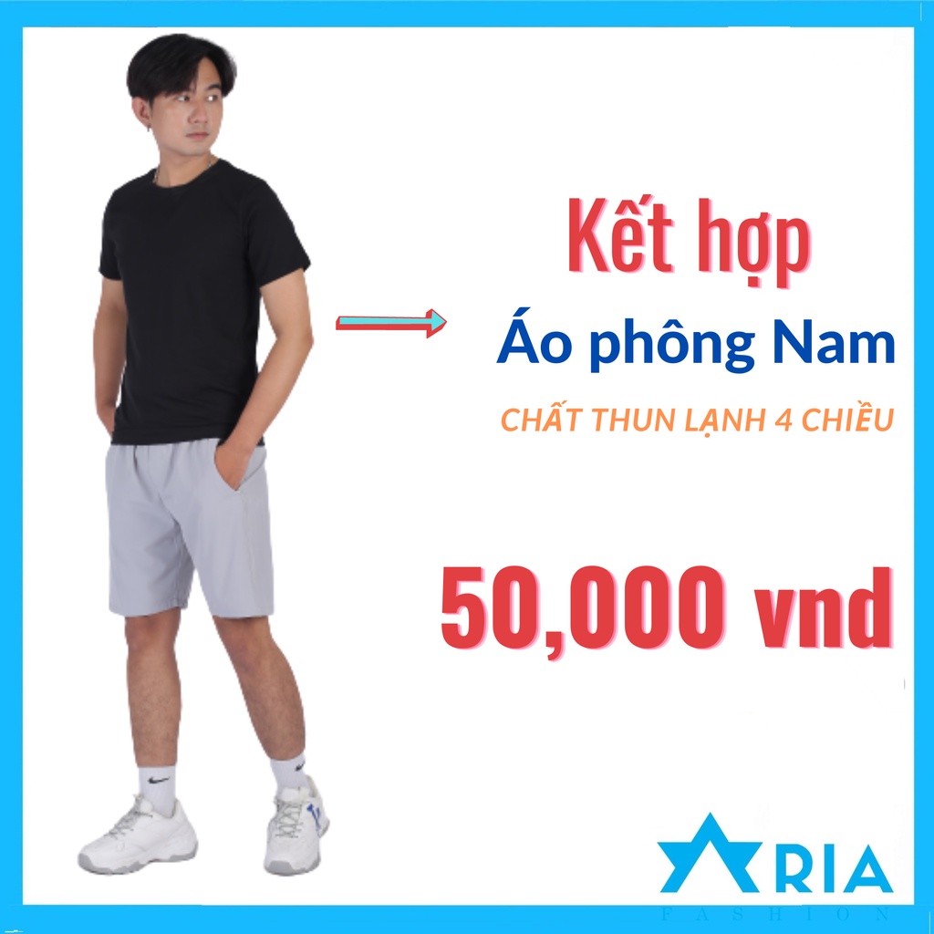 Quần Short thể thao nam, Sooc đùi vải gió thoáng mát mùa hè | BigBuy360 - bigbuy360.vn